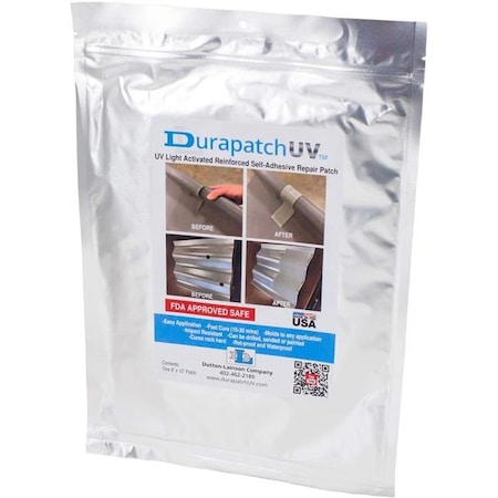 Dutton Dutton 56714 9 x 12 ft. Durapatch UV Activated Self-Adhesive Tank Repair Patch D7S-56714